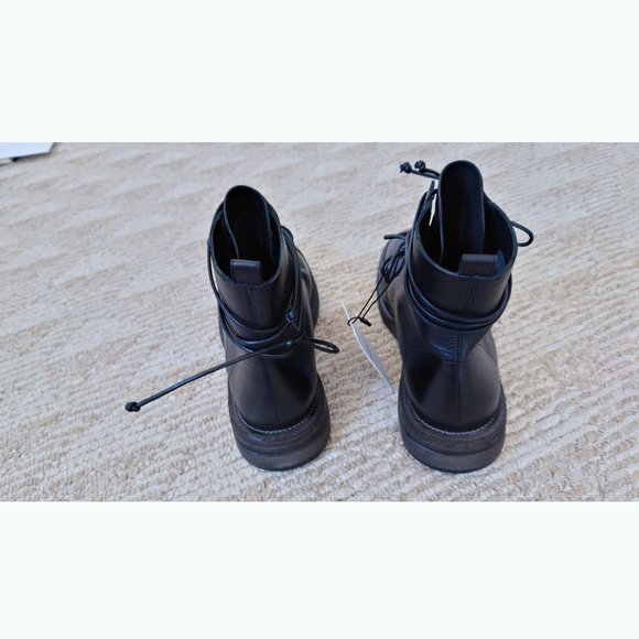 MARSÈLL Black Dodone Ankle Boots - Picture 2 of 4